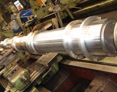 Machining of shaft